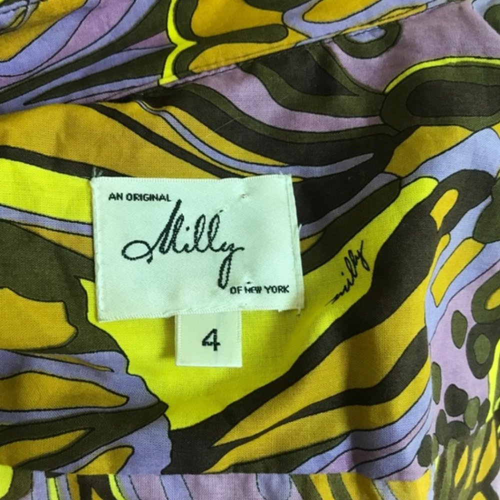 Milly of New York Retro Collared Dress - Picture 3 of 7
